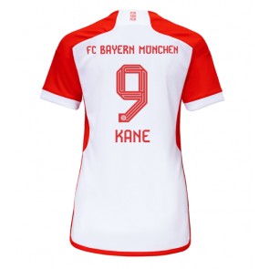 Bayern Munich Harry Kane #9 kläder Kvinnor 2023-24 Hemmatröja Kortärmad